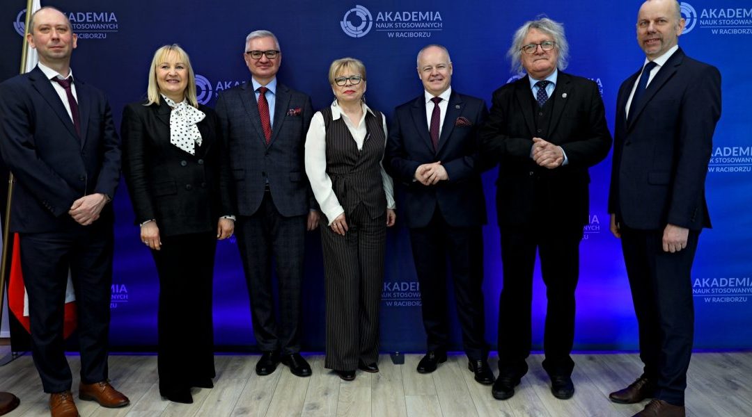 State Secretary at the Ministry of Science and Higher Education Prof. Dr. hab. Eng. Marek Gzik visits University of Applied Sciences in Racibórz 